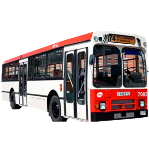 Autobús urbano de los años 80 y 90