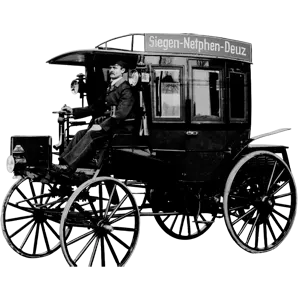 Primer autobús Mercedes Benz de 1895